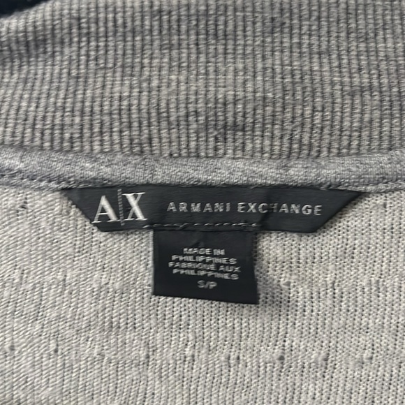 Armani Exchange Long Zip-Up Sweater - Picture 2 of 5